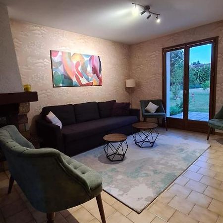 Maison Chaleureuse Avec Charme D'Ancien Jablines Luaran gambar