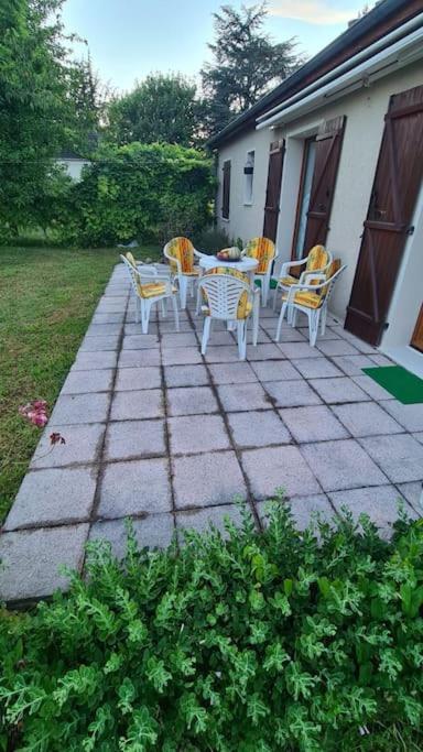 Maison Chaleureuse Avec Charme D'Ancien Jablines Luaran gambar